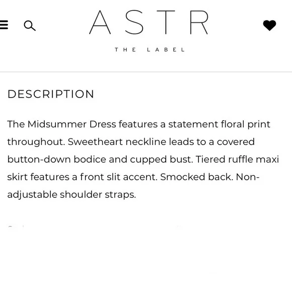 ***SOLD*** ASTR The Label Midsummer Eyelet Embroidered Tiered Dress- Sz L- NWT! - Picture 9 of 9